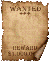 Nostalgic Wanted poster